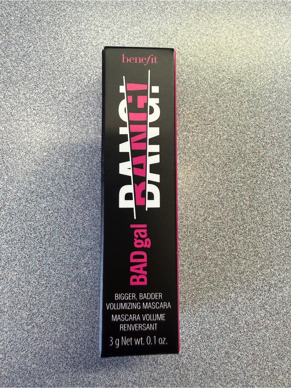 Benefit BADgal BANG! Mascara — Black with Pink Accents
